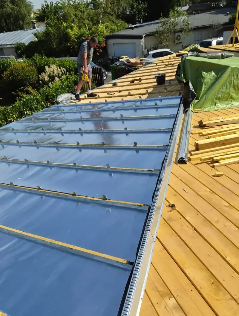 Bac zinc ventilé – Bac zinc ventilé pour étanchéité de toiture