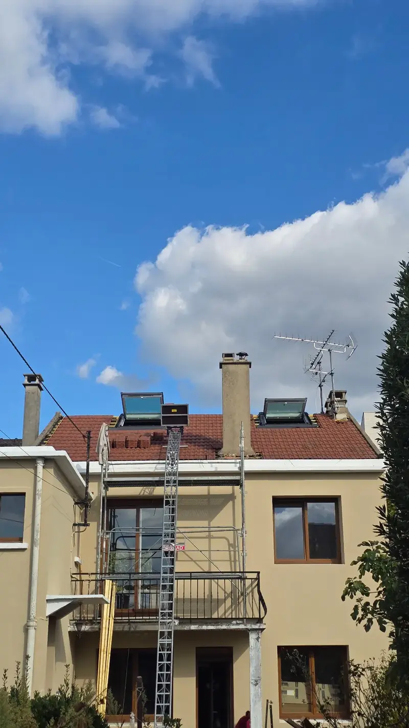 Pose des tuiles – Pose des tuiles, Vitry-sur-Seine (94)